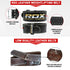 RDX 4PBO BLACK LEATHER 10MM POWER LIFTING BELT-3